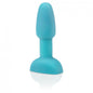 B-VIBE - RIMMING CONTROL REMOTO ANAL PLUG PETITE TEAL