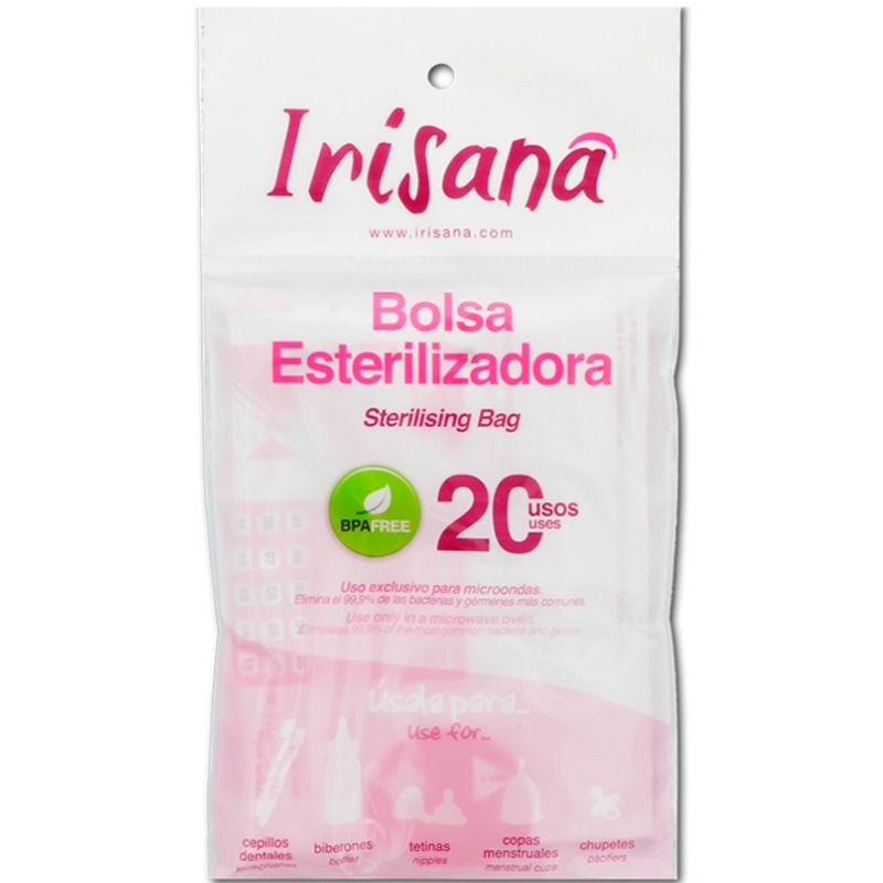 IRISANA - BOLSA ESTERILIZADORA COPA VAGINAL 1 UNIDAD