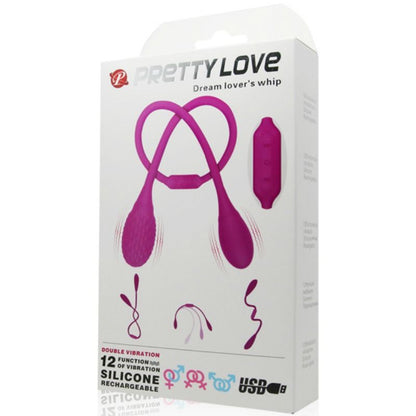 PRETTY LOVE - ESTIMULADOR UNISEX DREAM LOVERS WHIP 2