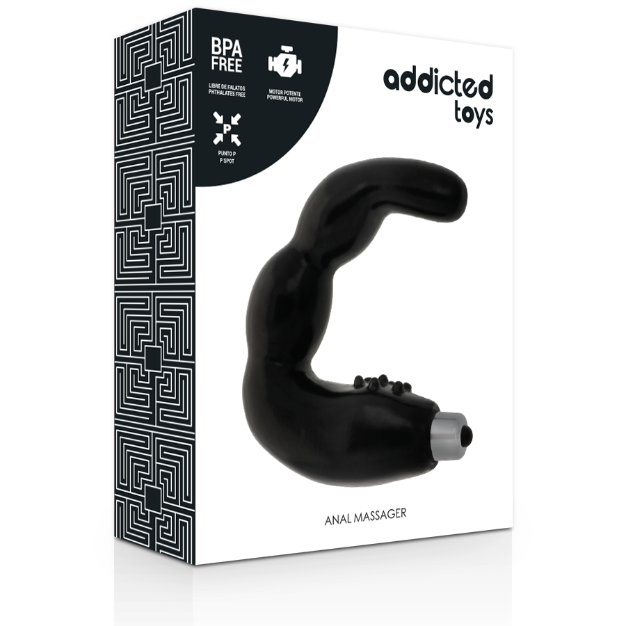 ADDICTED TOYS - PROSTATE ANAL MASSAGER VIBRATION