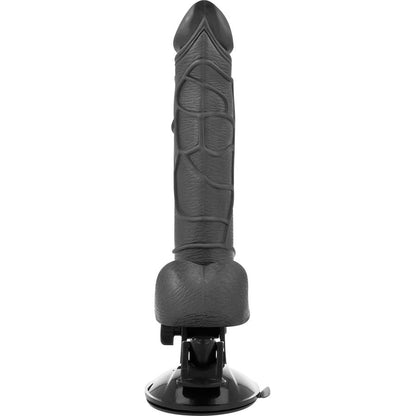 BASECOCK - VIBRADOR REALISTICO CONTROL REMOTO NATURAL CON TESTICULOS 19.5 CM -O- 4 CM