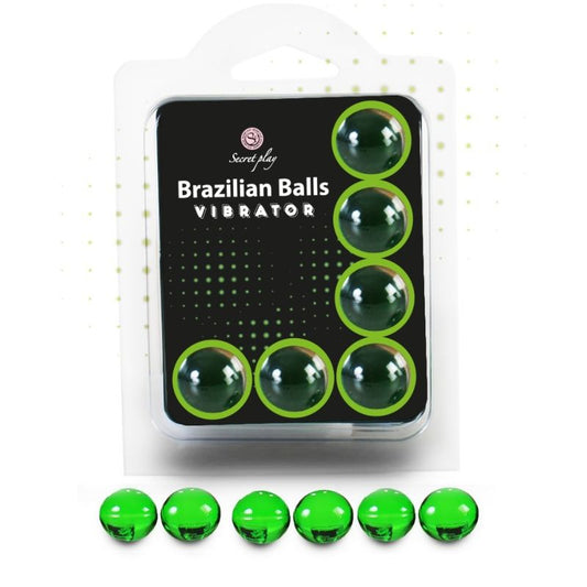 SECRETPLAY - SET 6 BRAZILIAN BALLS VIBRATOR