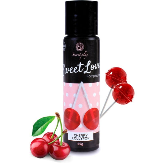 SECRETPLAY - CEREZA LOLLIPOP GEL SWEET LOVE 60 ML