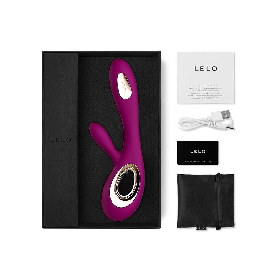 LELO - SORAYA WAVE VIBRADOR RABBIT MORADO