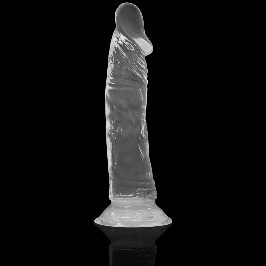 X RAY - CLEAR DILDO TRANSPARENTE 19 CM -O- 4 CM