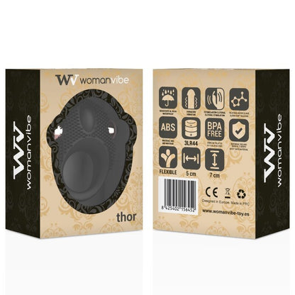 WOMANVIBE - THOR ANILLO VIBRADOR SILICONA