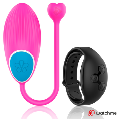 WEARWATCH - HUEVO CONTROL REMOTO TECHNOLOGY WATCHME FUCSIA / AZABACHE